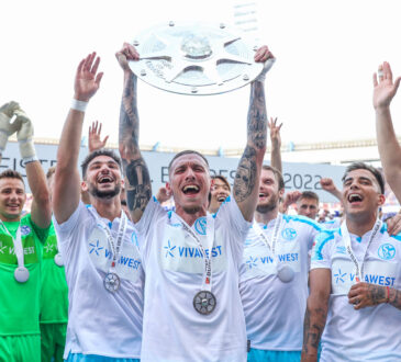 v. l. Martin Fraisl, Kerim Calhanoglu, Darko Churlinov, Thomas Ouwejan, Rodrigo Zalazar