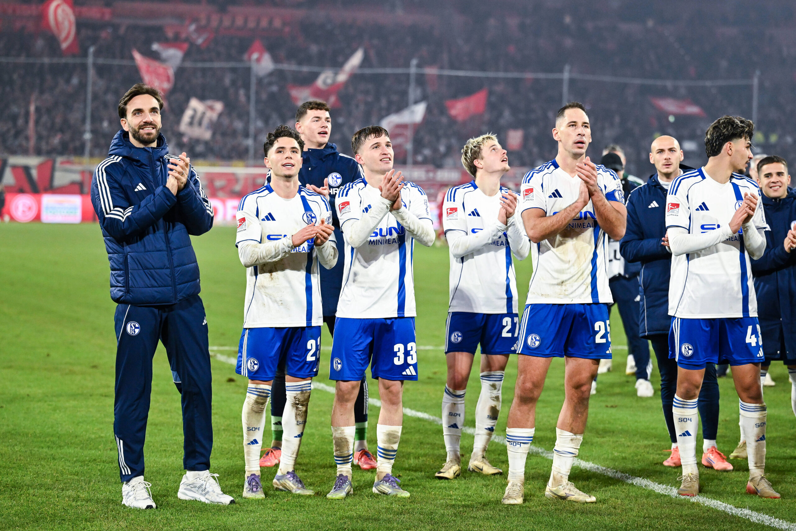 Kenan Karaman, Soufiane El-Faouzi, Vitalie Becker, Finn Porath, Nikola Katic und Mertcan Ayhan