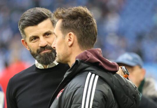 Miron Muslic und Miroslav Klose