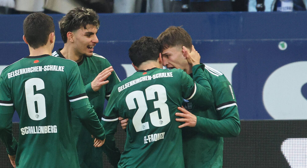 Ron Schallenberg, Mertcan Ayhan, Soufiane El Faouzi und Vitalie Becker