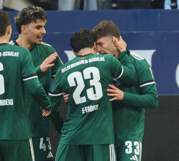 Ron Schallenberg, Mertcan Ayhan, Soufiane El Faouzi und Vitalie Becker