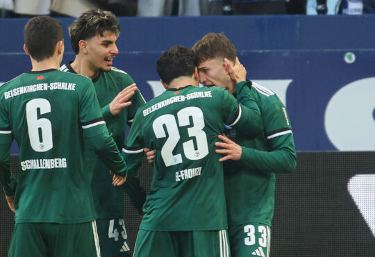 Ron Schallenberg, Mertcan Ayhan, Soufiane El Faouzi und Vitalie Becker