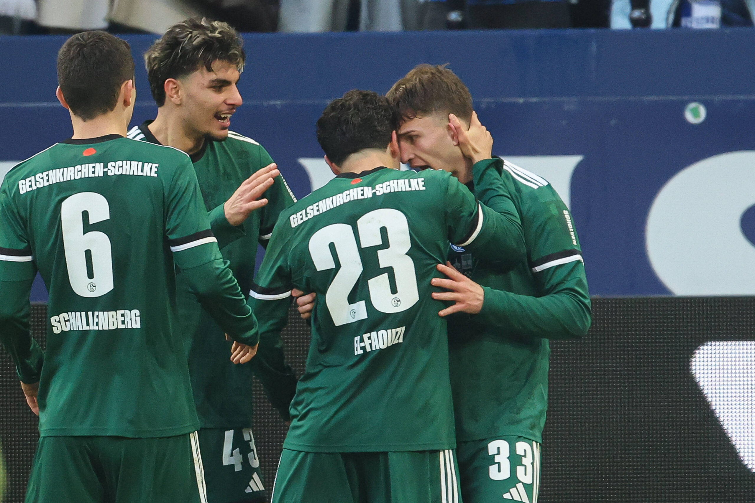 Ron Schallenberg, Mertcan Ayhan, Soufiane El Faouzi und Vitalie Becker