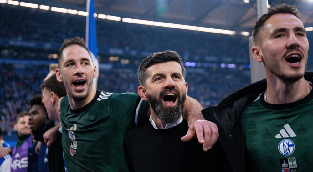 Nikola Katic, Miron Muslic und Justin Heekeren