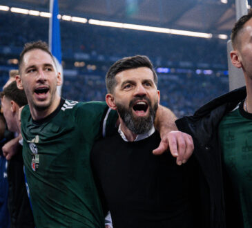 Nikola Katic, Miron Muslic und Justin Heekeren