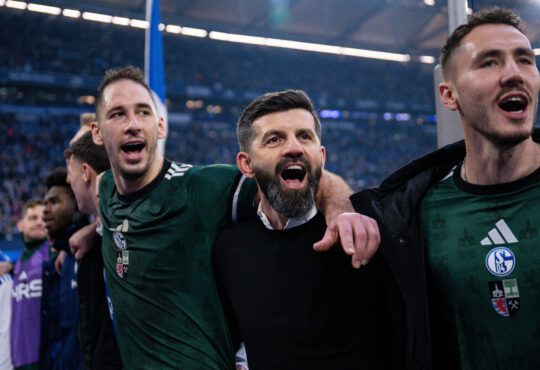 Nikola Katic, Miron Muslic und Justin Heekeren