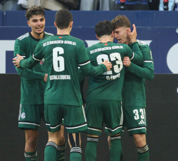 Mertcan Ayhan, Ron Schallenberg, Soufiane El Faouzi und Vitalie Becker