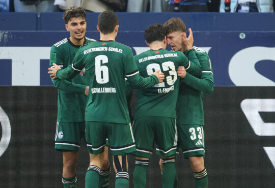 Mertcan Ayhan, Ron Schallenberg, Soufiane El Faouzi und Vitalie Becker