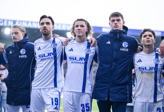 Finn Porath, Kenan Karaman, Mika Wallentowitz, Luca Podlech und Soufiane El-Faouzi