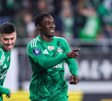 Radom 28.11.2025. Pilka nozna PKO BP Ekstraklasa sezon 2025/2026 kolejka 17 mecz: Radomiak Radom - Gornik Zabrze --- Football PKO BP Ekstraklasa season 2025/2026 round 17 match: Radomiak Radom - Gornik Zabrze nz Capita radosc bramka gol punkt emocje Fot. Igor Jakubowski / Arena Akcji/NEWSPIX.PL --- newspix.pl PUBLICATIONxNOTxINxPOL