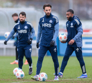 Amin Younes, Kenan Karaman und Moussa Sylla