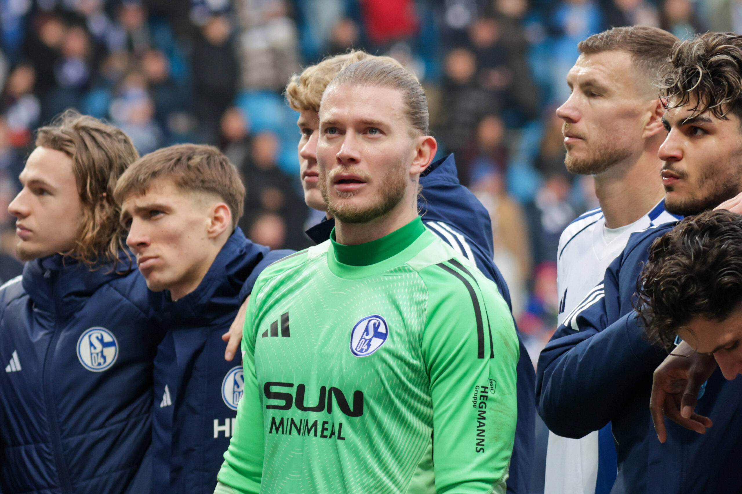 Fussball 2.Bundesliga, VfL Bochum - FC Schalke 04 v.l. Loris Karius