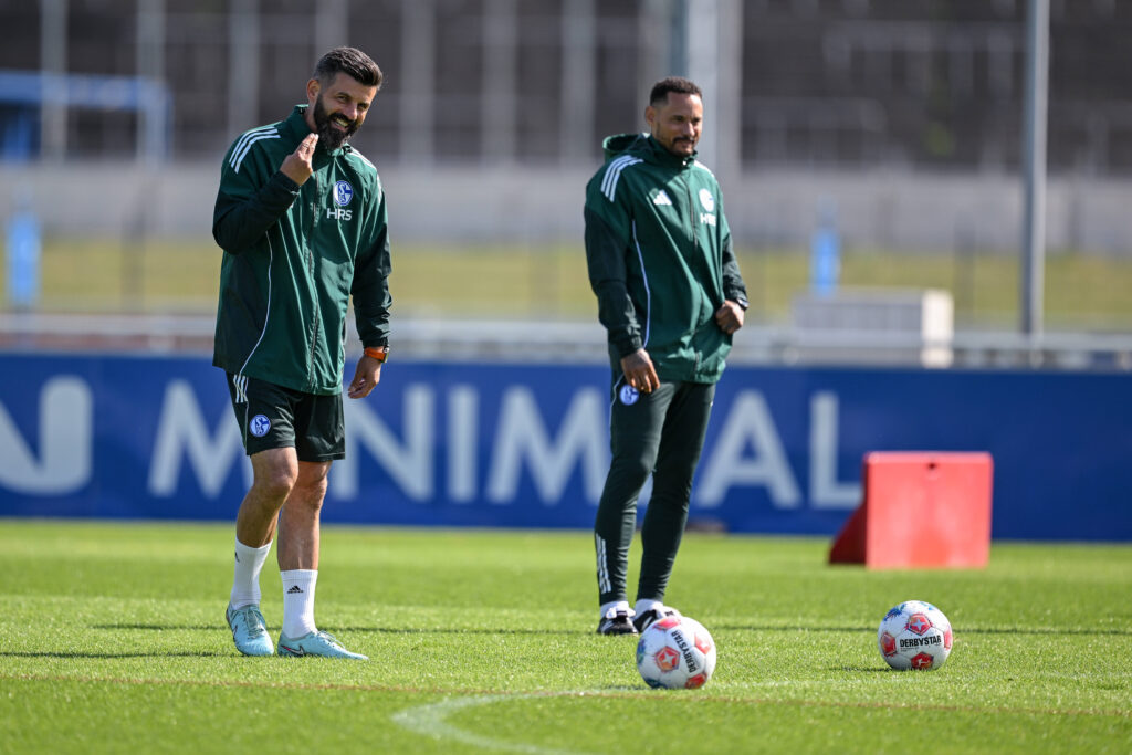 Miron Muslic und Jermaine Jones