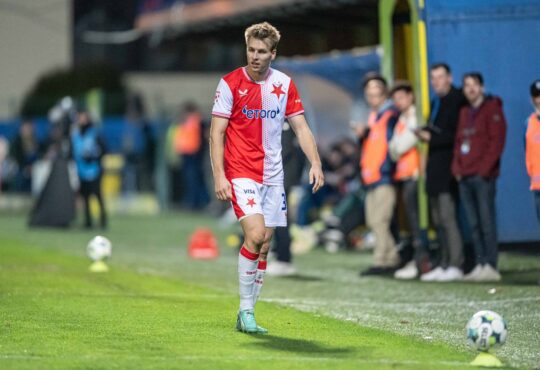 Ondrej Zmrzly during MOL Cup match, FC Zlin - SK Slavia Prague, 29. october 2025, Stadium Letna, Zlin, Czech republic Copyright: xMICHALxFAJT,ZOSPORTU.SKx FAJ_6292