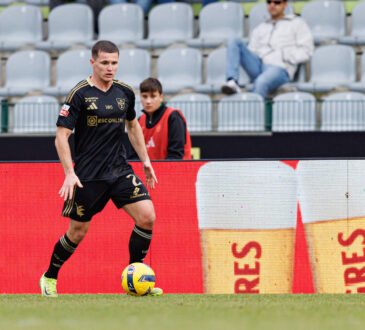 Jeremy Livolant seen during Liga Portugal game between teams of Casa Pia and FC Alverca at Estadio Municipal Rio Maior Maciej Rogowski/Ball Raw Images Rio Maior Estadio Municipal Rio Maior Portugal Copyright: xMaciejxRogowskix maciejrogowski_casapia_alverca_2526-287