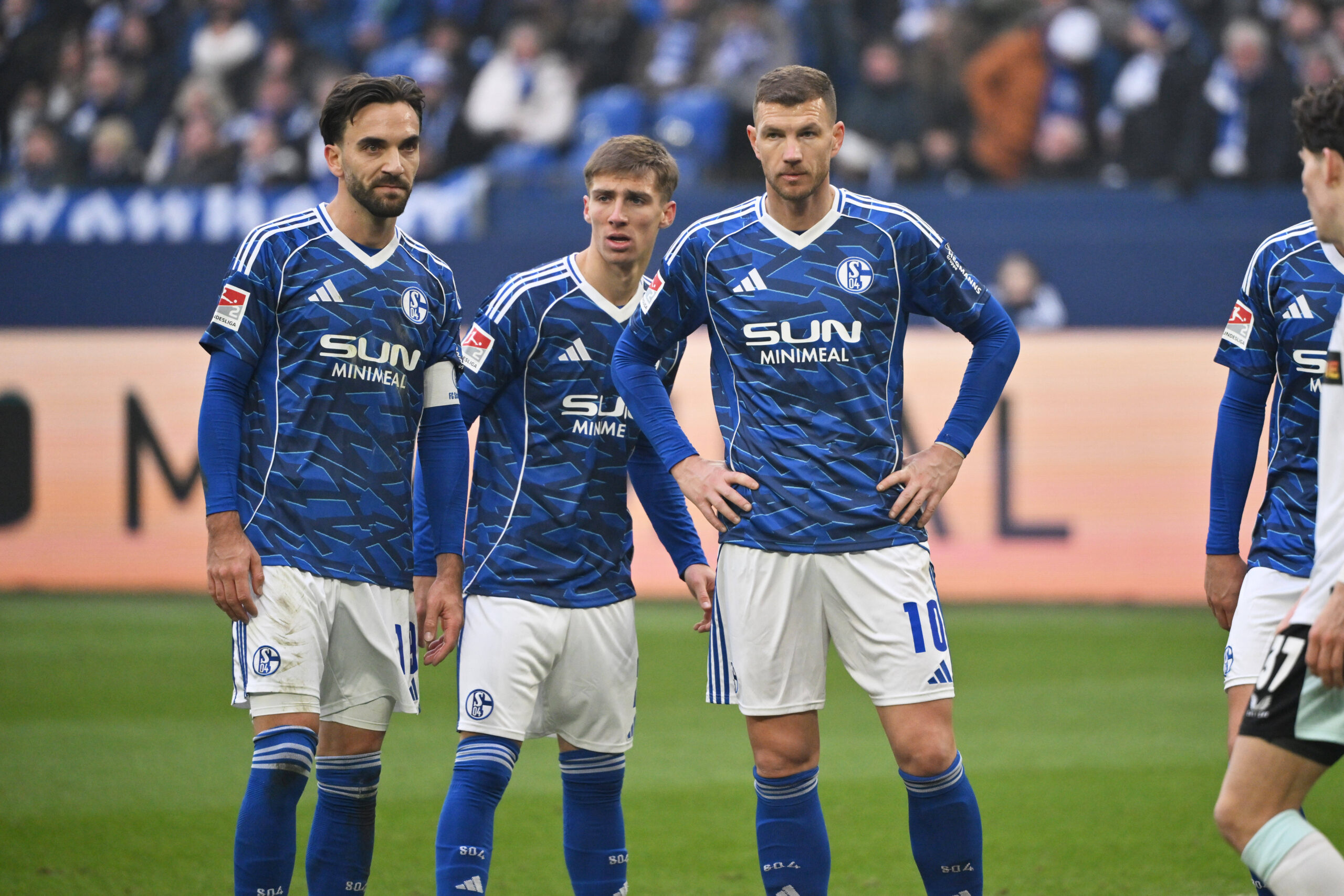 Kenan Karaman, Felipe Sanchez und Edin Dzeko