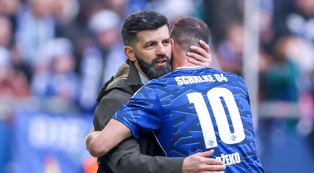 Miron Muslic und Edin Dzeko