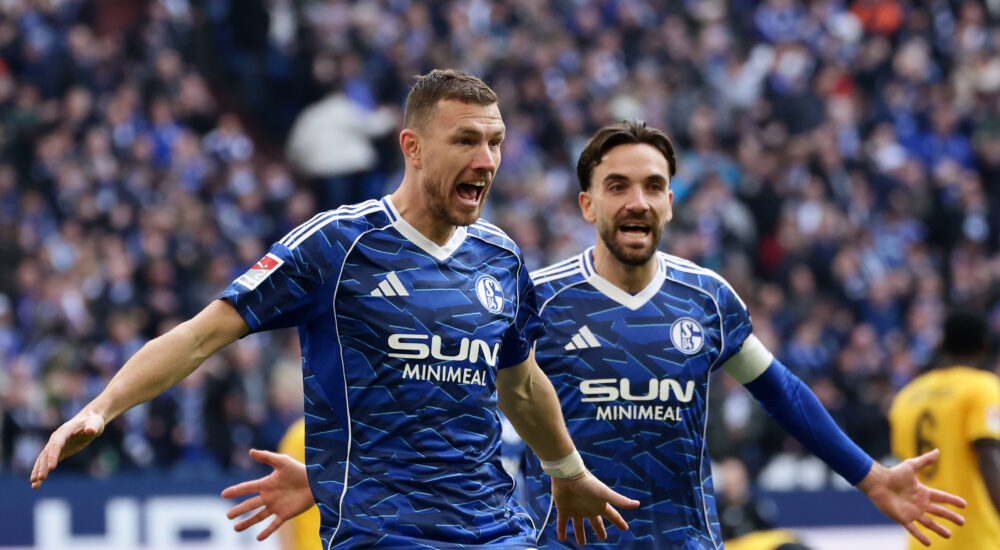 Edin Dzeko und Kenan Karaman