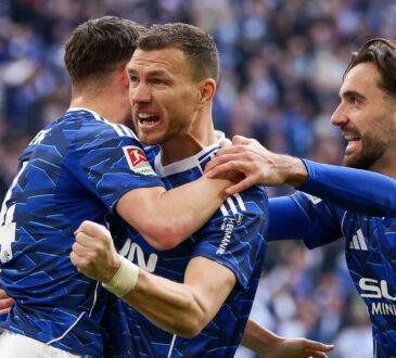 Adil Aouchiche, Edin Dzeko und Kenan Karaman