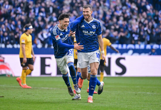 Soufiane El-Faouzi und Edin Dzeko