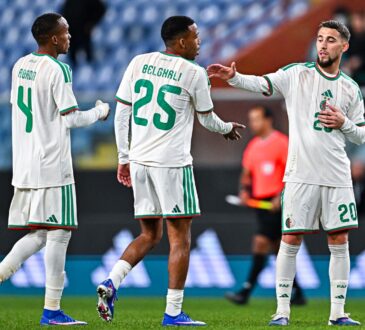 Adil Aouchiche Nationalmannschaft Algerien