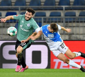 Sead Kolasinac und Cedric Brunner