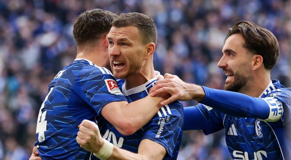 Adil Aouchiche, Edin Dzeko und Kenan Karaman