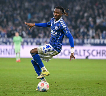 21.02.2026, Fussball, 2. Bundesliga, Saison 2025/2026, 23. Spieltag, FC Schalke 04 - 1. FC Magdeburg, Moussa Ndiaye FC Schalke 04 xRHR-FOTO/YYx *** 21 02 2026, Football, 2 Bundesliga, Season 2025 2026, Matchday 23, FC Schalke 04 1 FC Magdeburg, Moussa Ndiaye FC Schalke 04 xRHR PHOTO YYx Copyright: KROEGER/RHR-FOTOx RHR-FOTO/YY