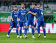 Dejan Ljubicic (FC Schalke 04) freut sich über das Tor zum 1:1