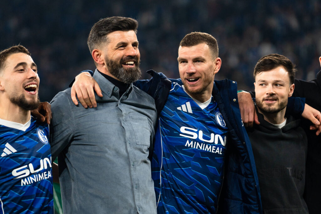 Miron Muslic und Edin Dzeko