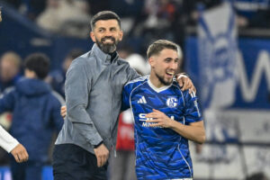 Miron Muslic und Adil Aouchiche