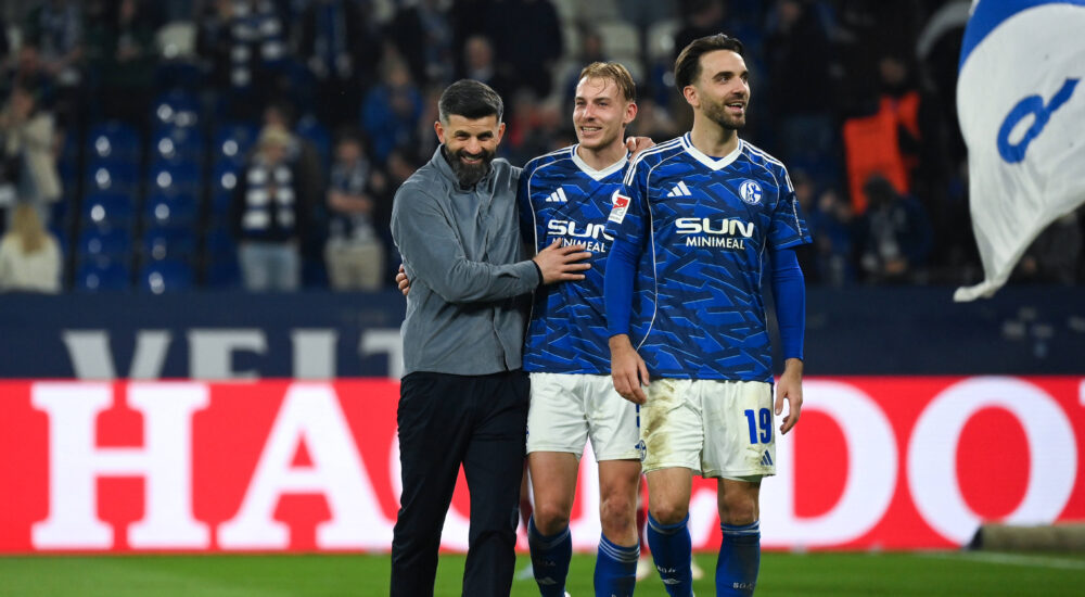 Miron Muslic, Timo Becker und Kenan Karaman