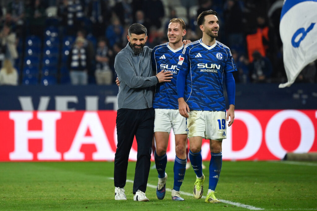 Miron Muslic, Timo Becker und Kenan Karaman