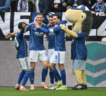 Soufiane El-Faouzi, Edin Dzeko, Dejan Ljubicic und Kenan Karaman