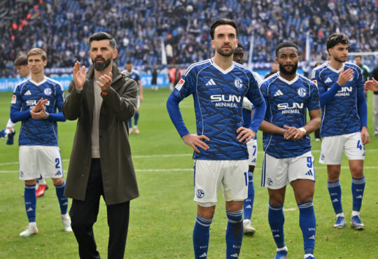 Miron Muslic, Kenan Karaman, Moussa Sylla und Mertcan Ayhan