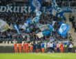 SV Darmstadt 98 vs FC Schalke 04, Merck-Stadion am Böllenfalltor, 21.03.2026 Abpfiff, FC Schalke 04 mit ihren Fans 2. Bundesliga: SV Darmstadt 98 vs FC Schalke 04
