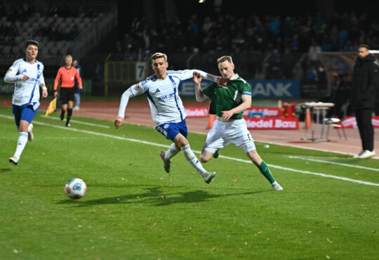 1.FC Schweinfurt vs. FC Schalke, 90 Jahre Sachs-Stadion Football, Friendly 1.FC Schweinfurt vs. FC Schalke, 90 Jahre Sachs-Stadion 26 Mar 2026 Sachs-Stadion , Schweinfurt, Germany Image: Felipe Sanchez Schalke, Joshua Endres Schweinfurt Schweinfurt Sachs-Stadion Bayern Germany Copyright: xPresseFotoxEvansx