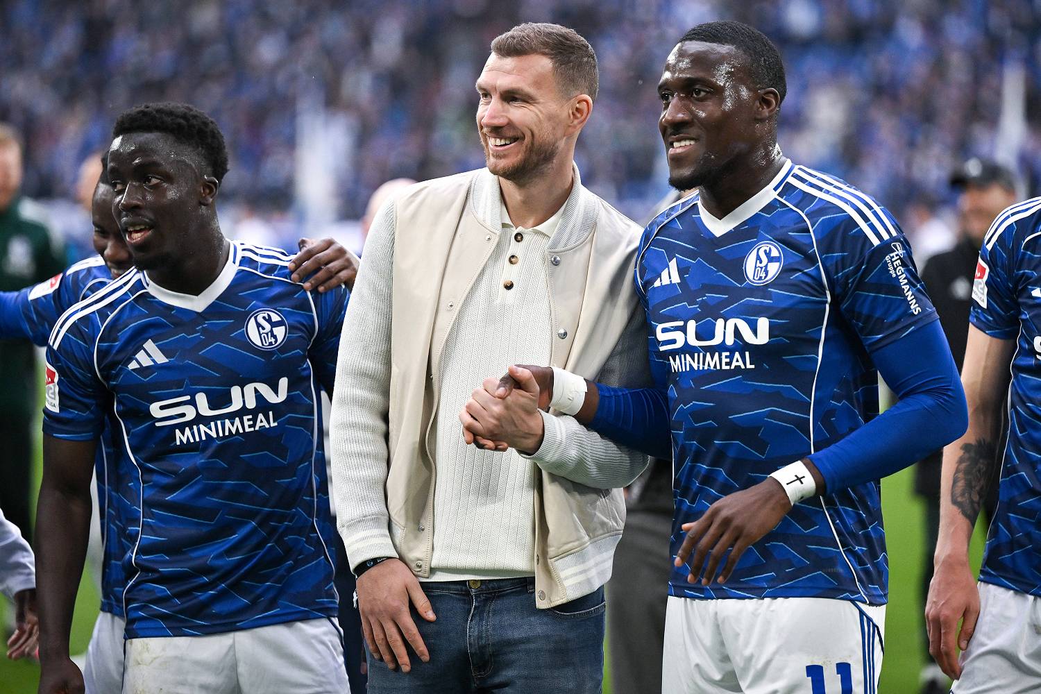 Christian Gomis, Edin Dzeko & Bryan Lasme