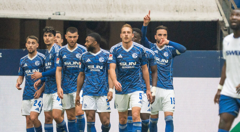 Tor zum 1:0 durch Kenan Karaman Schalke 04