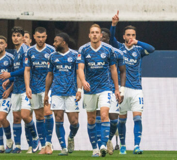 Tor zum 1:0 durch Kenan Karaman Schalke 04