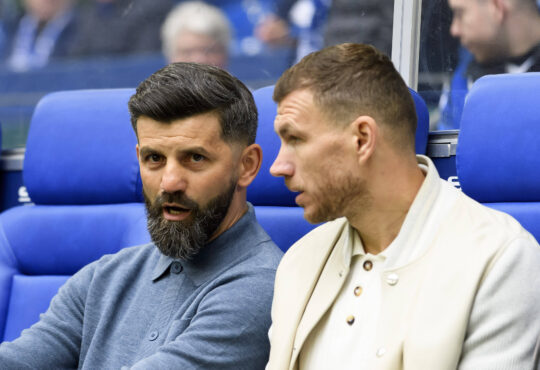 Miron Muslic und Edin Dzeko