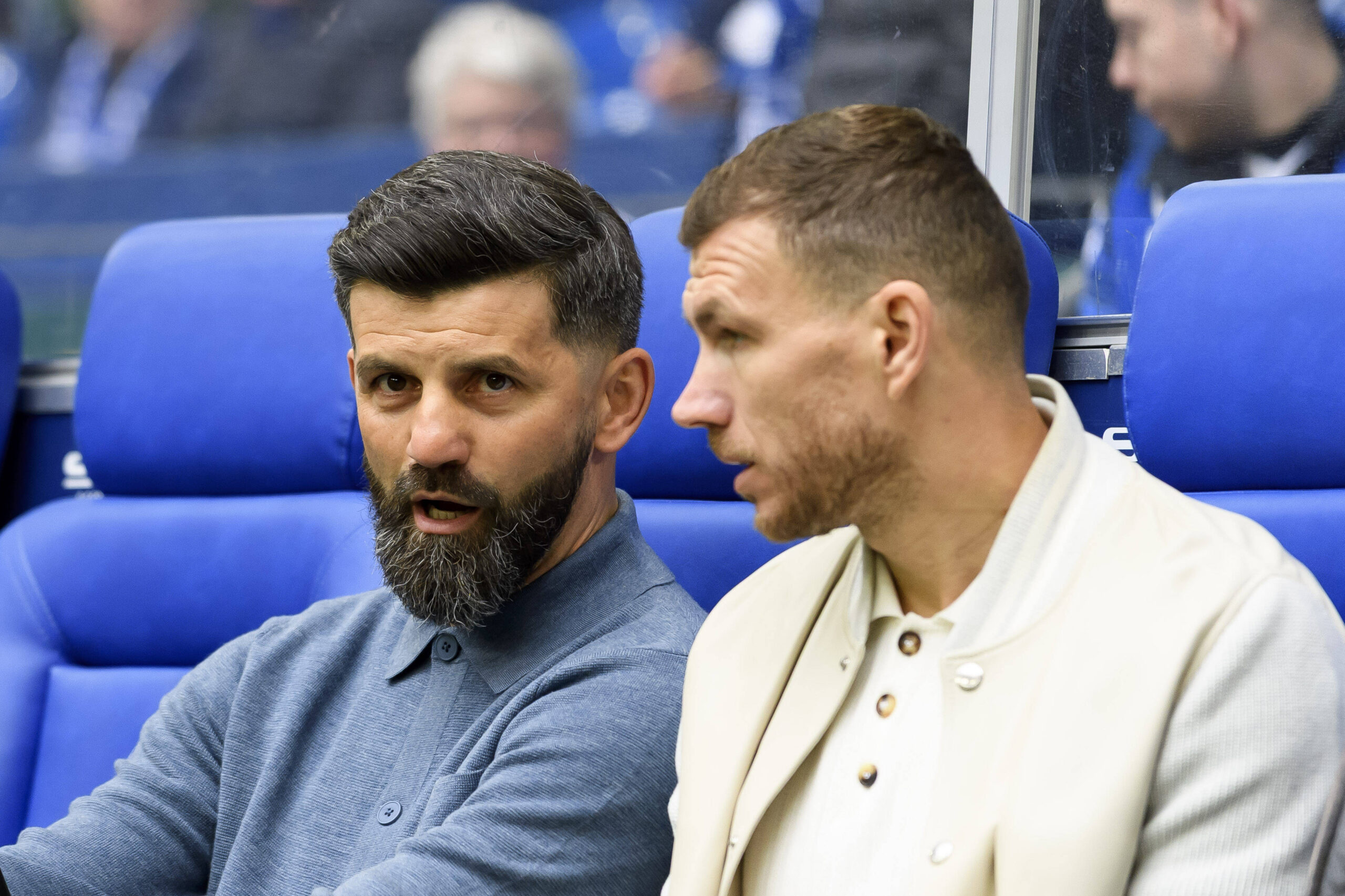 Miron Muslic und Edin Dzeko