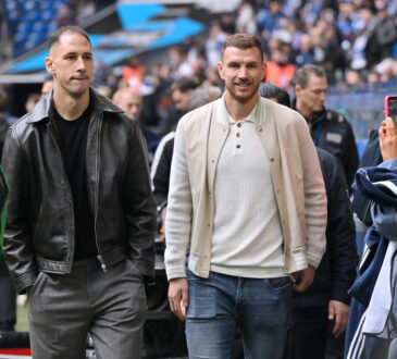 Nikola Katic und Edin Dzeko