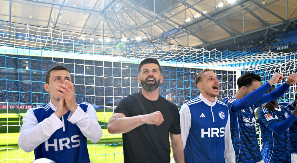 Ron Schallenberg, Miron Muslic, Timo Becker und Kenan Karaman