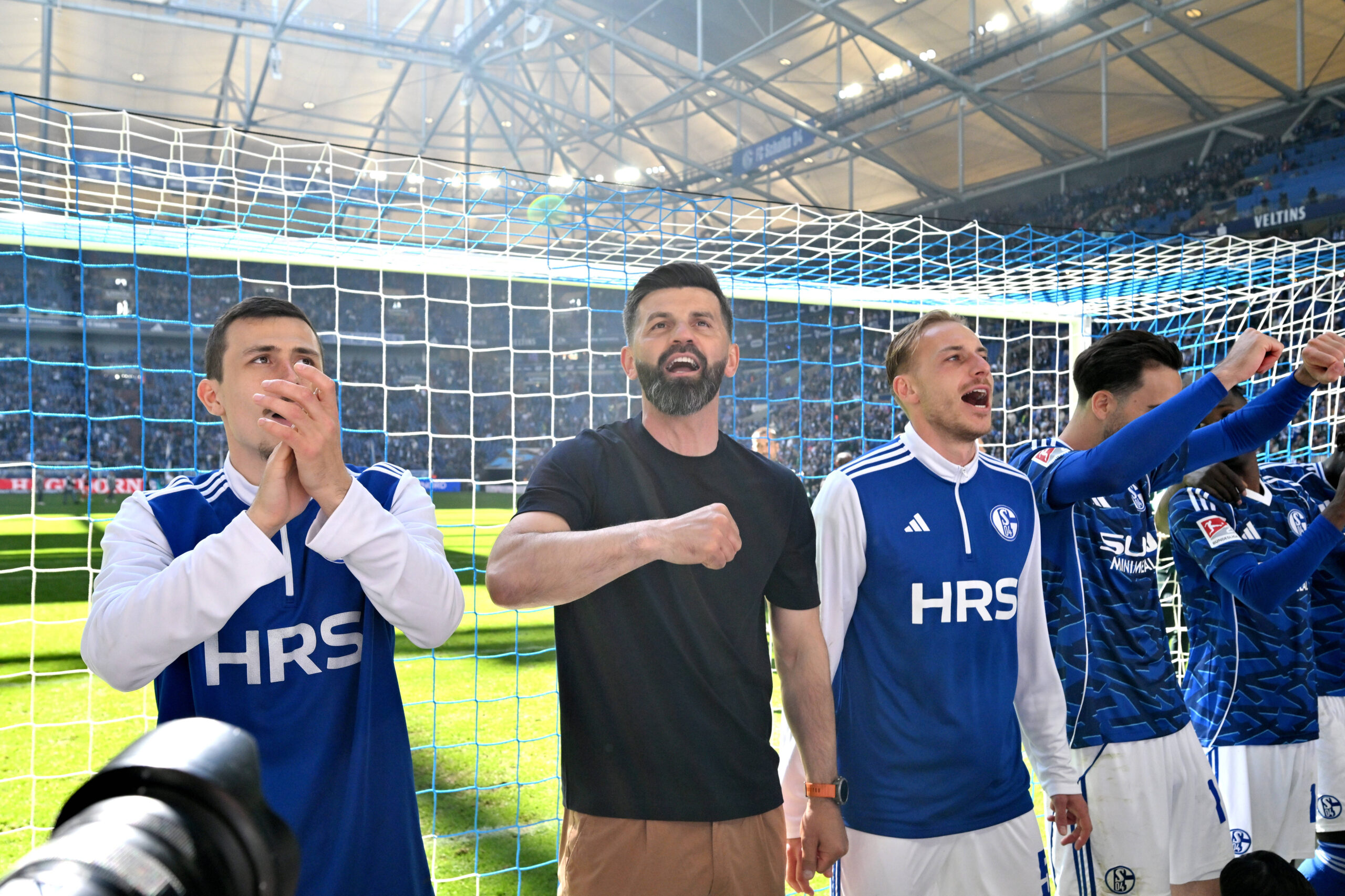 Ron Schallenberg, Miron Muslic, Timo Becker und Kenan Karaman