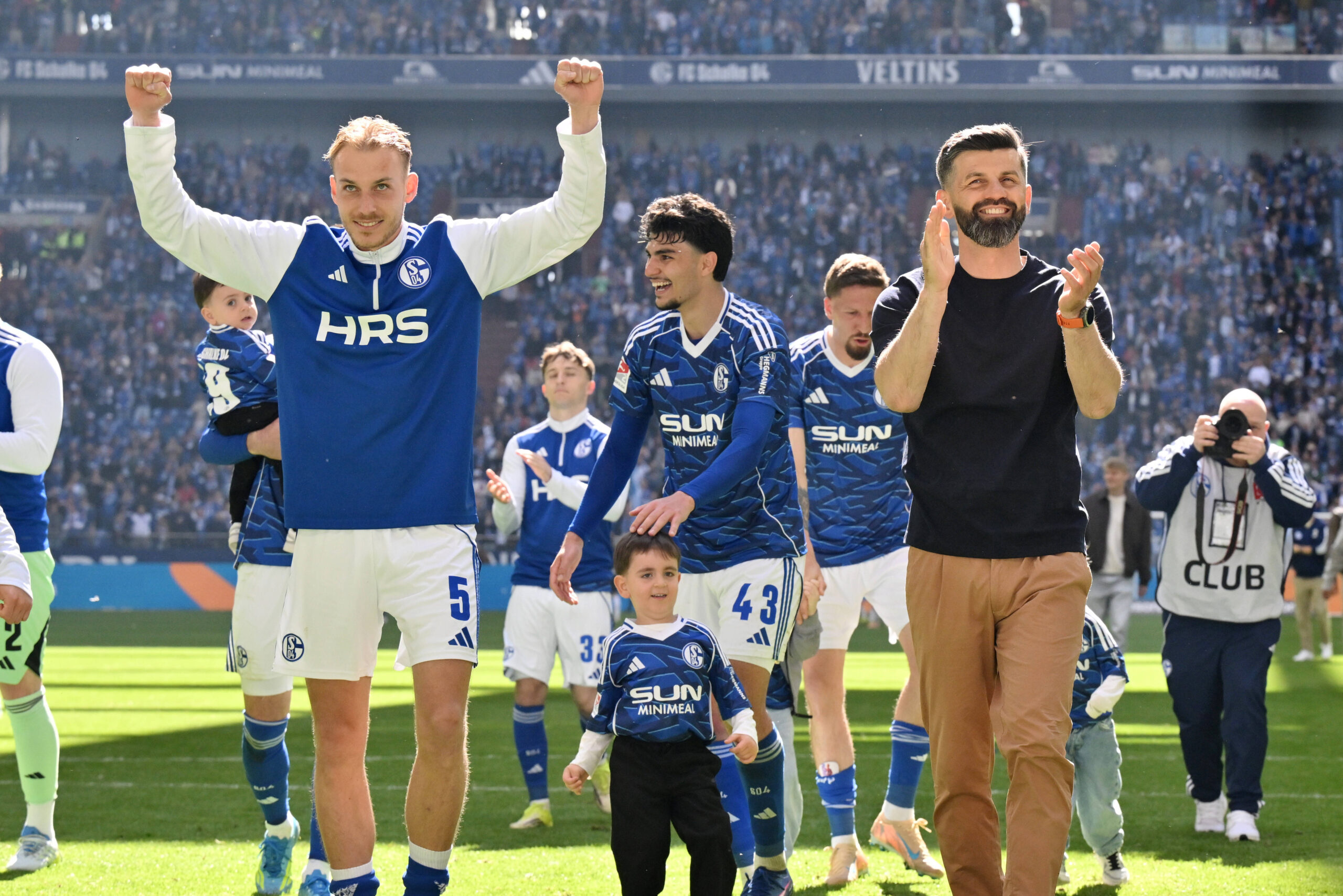 Timo Becker, Mertcan Ayhan und Miron Muslic