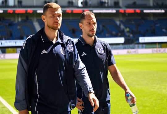 Edin Dzeko und Nikola Katic