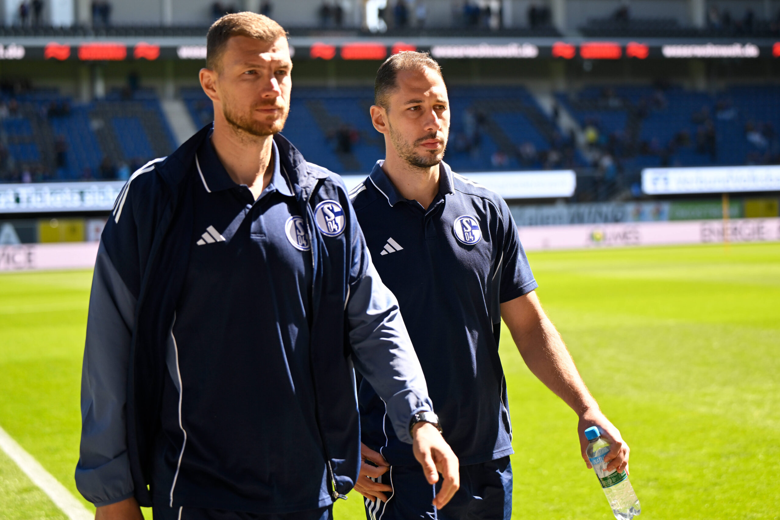 Edin Dzeko und Nikola Katic