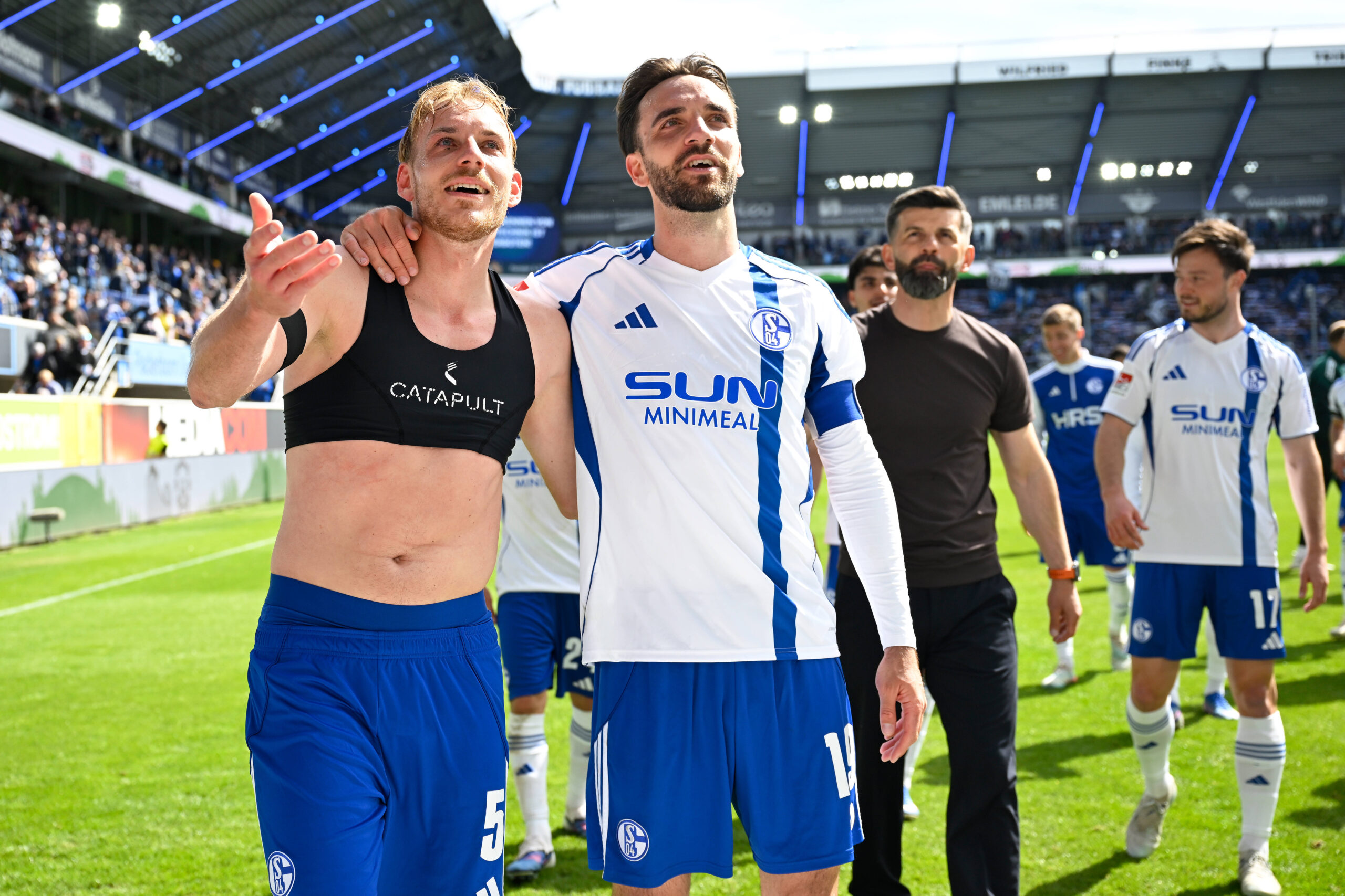 Timo Becker, Kenan Karaman und Miron Muslic