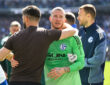 Miron Muslic und Loris Karius